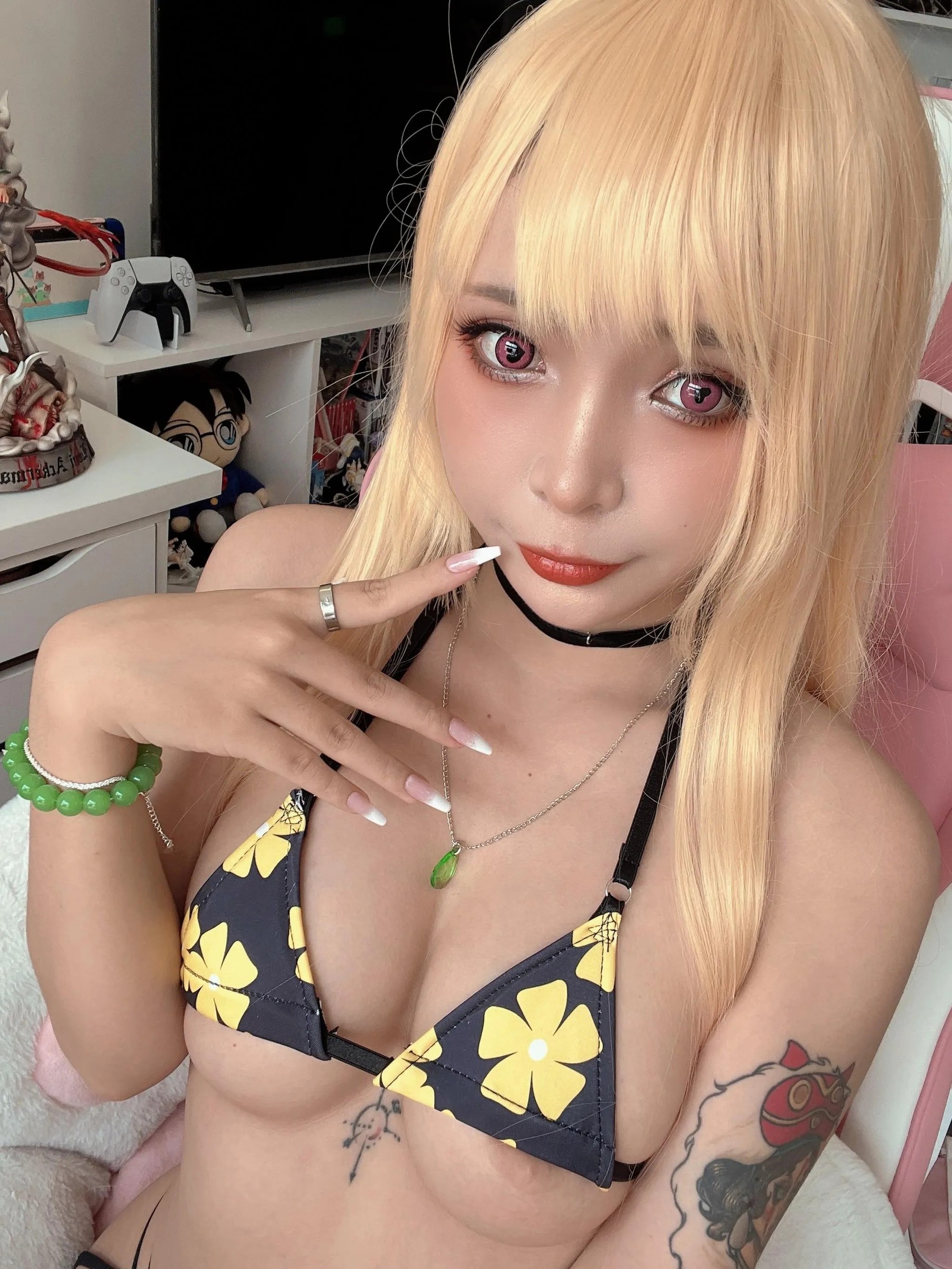 Umeko J – NO.047 Marin Kitagawa [COMPLETE SET]-Marin Kitagawa_Selfies [68P]插图1